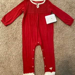 Red one piece outfit (perfect for Christmas!)